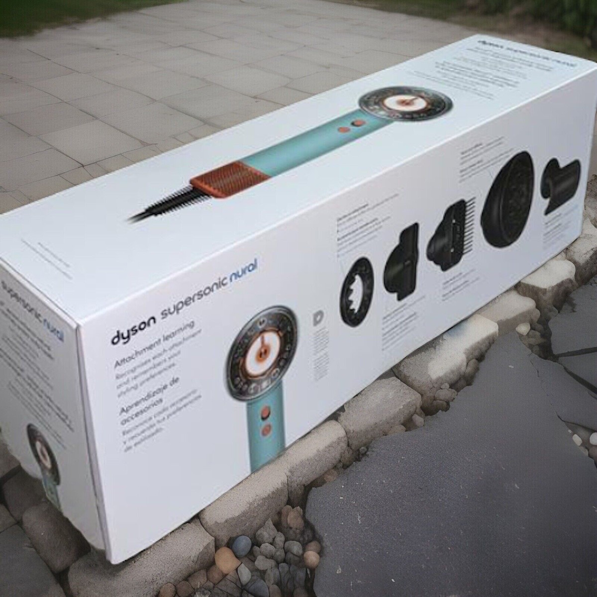 NEW Dyson Supersonic Nural Hair Dryer (Ceramic Patina/Topaz  display picture 2