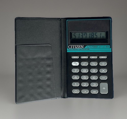 Citizen LC-400 Calculatrice Electronique / Vintage Retro / Electronic Calculator - Afbeelding 1 van 6