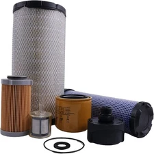 For CAT 259D 279D 289D 299D 299D2 236D 242D 246D 262D 272D Filter Service Kit