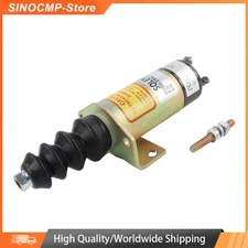 12V Fuel Shut Off Solenoid 1502-12C2U1B2S1A For Woodward 1500-2013 Stop Solenoid