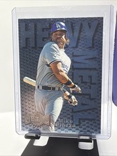 Mike Piazza 1996 Skybox Metal Universe Heavy Metal Card #6 LA Dodgers Baseball