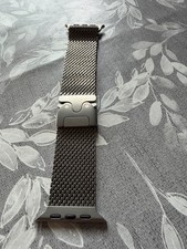 Original Apple Watch Ultra Natural Titanio Lazo Milanés 49mm - Mediano