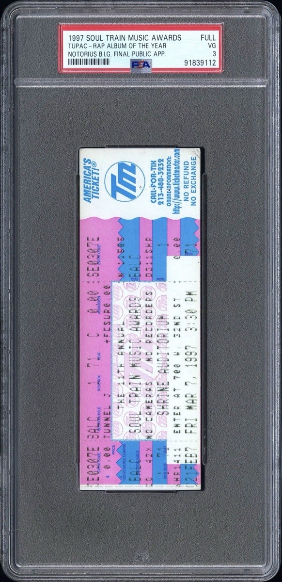 1997 SOUL TRAIN AWARDS NOTORIOUS B.I.G FINAL APPEARANCE FULL