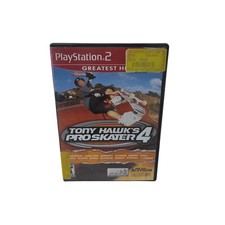 Tony Hawk's Pro Skater 4 PS2 Greatest Hits Complete CIB Skateboarding Game