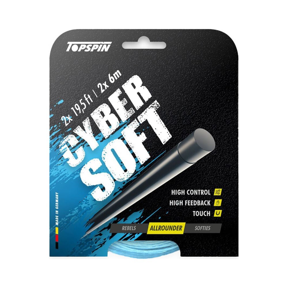 Topspin Cyber Soft 12-метровый теннисный Сайтензет из монофиля 1,25
