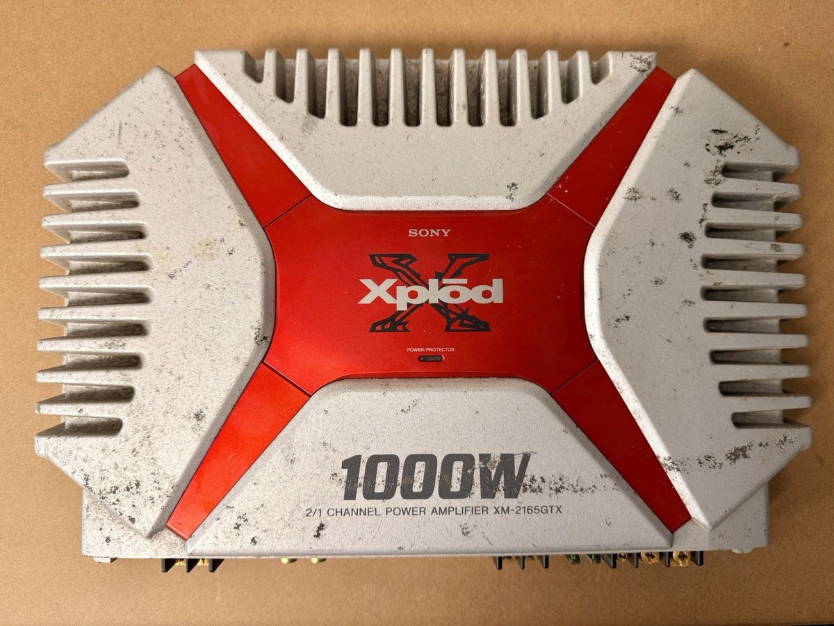 Sony XM-2165GTX 2-Channel Car Amp for sale online | eBay