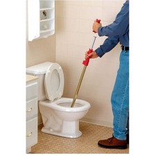 Hybrid Toilet Snake Auger - Manual or Drill Operated