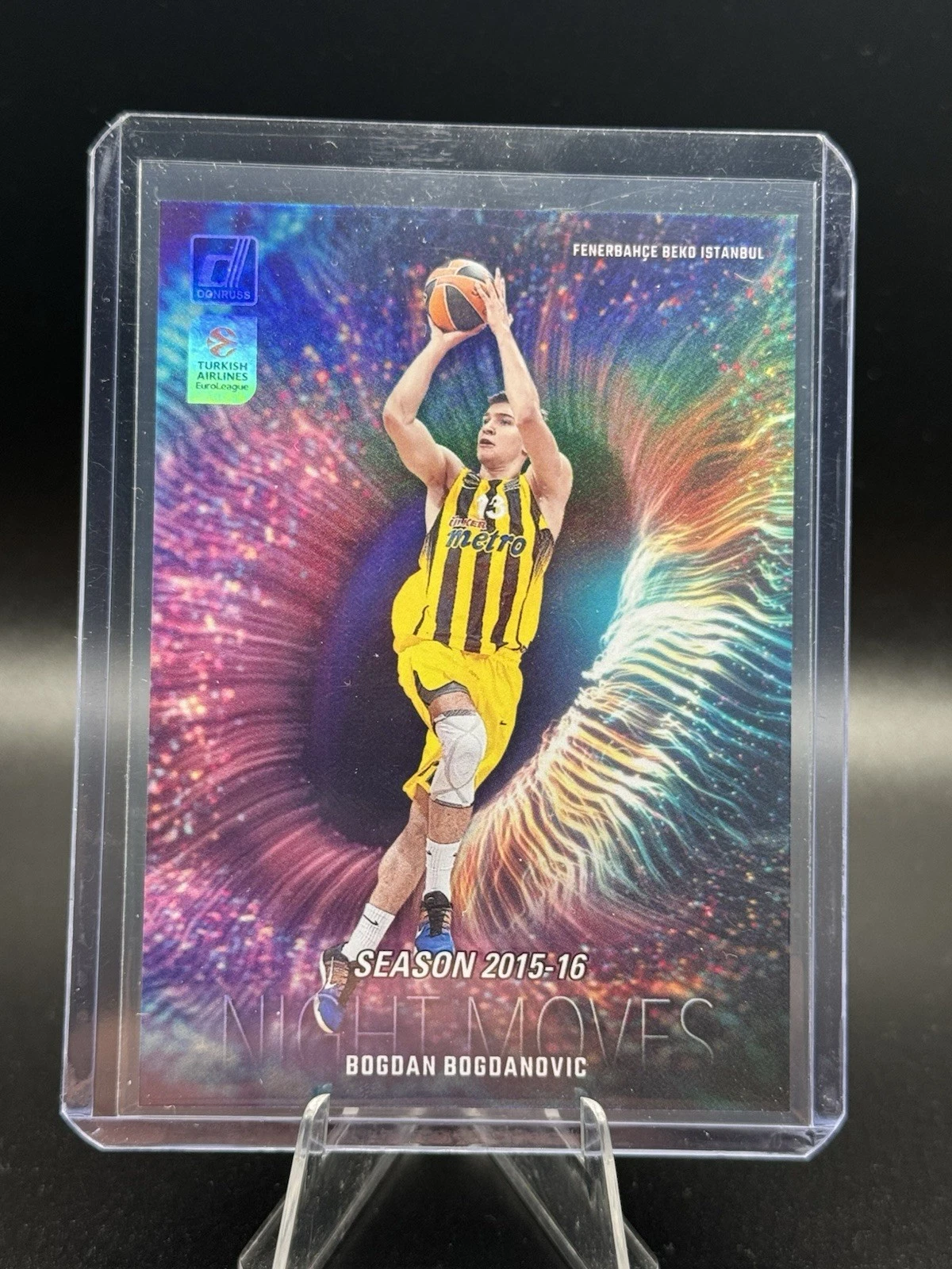 2023-24 Donruss Euroleague Bogdan Bogdanovic Night Moves Case Hit SSP #25
