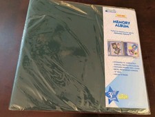 Memories Forever Memory Scrapbook Album 3.5" Spine D-Ring Green for 8.5 x 11