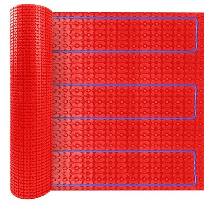 Uncoupling Membrane 54 to 161 sq ft Rolls, Heating Cable Underlayment Membrane