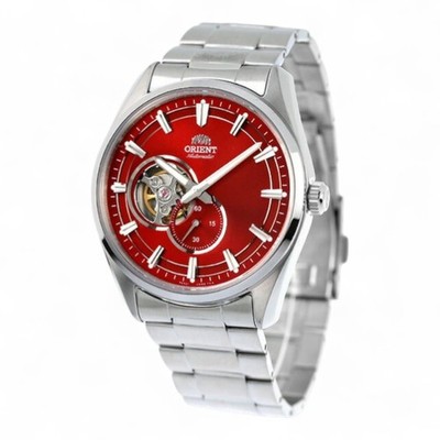 ORIENT RN-AR0010R Red Contemporary 24 Jewels Automatic Mechanical Men Watch NEW