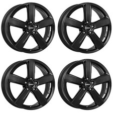 4 Dezent Tu Black Wheels 7.5jx18 5x114.3 For Hyundai Coupe Elantra Grand Santa F 4 Dezent Tu Black Wheels 7.5jx18 5x114.3 For Hyundai Coupe Elantra Grand Santa F