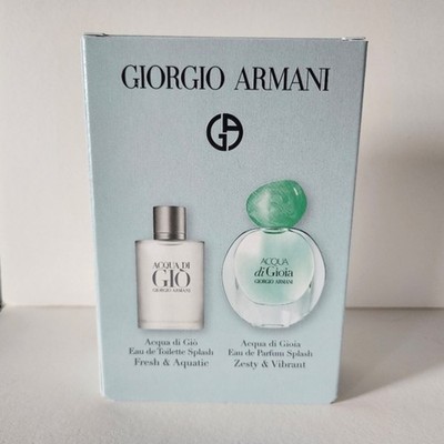 New Armani Beauty Giorgio Armani Fragrance Must-Haves 2 Piece Mini Gift Set