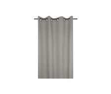 Tenda Grigio Perla 137x240 cm con Anelli – 100% Poliestere