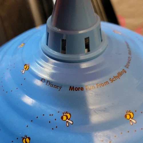 Vintage Schylling disney classic winnie pooh bear  metal spinning top toy  - Picture 4 of 9