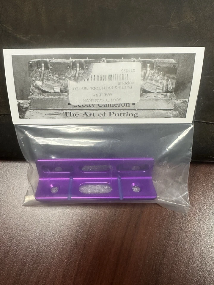 Scotty Cameron Circle T - Herramienta Putting Path/Púrpura NUEVO Foto 2 de 2