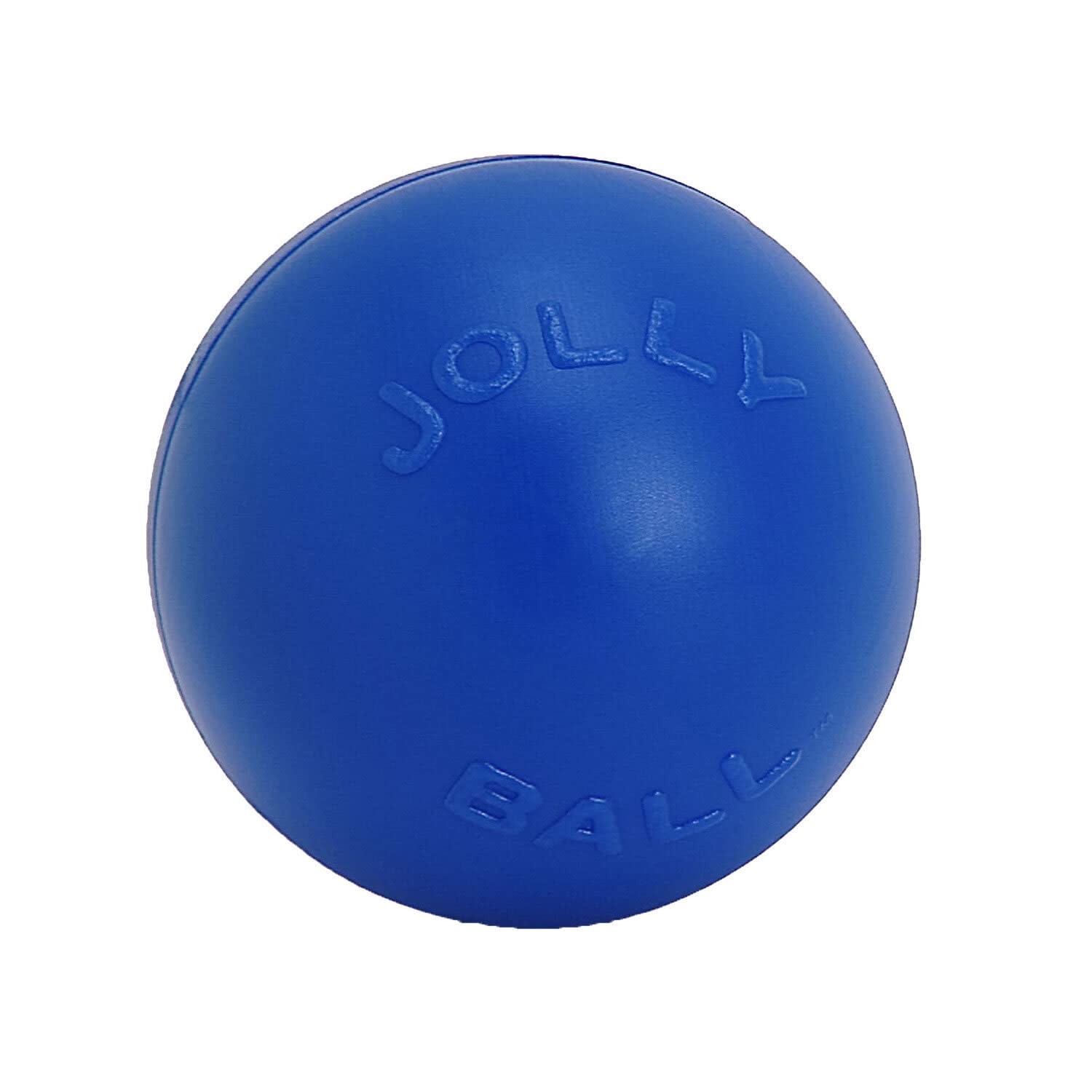 Jolly Pets Push-n-Play Ball Dog Toy, 14 Inches/Extra-Large, Blue (314 BL), fo...