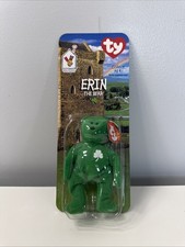 Erin The Bear McDonalds Ty Beanie Baby with Rare Errors 1993, OakBrook Misprint