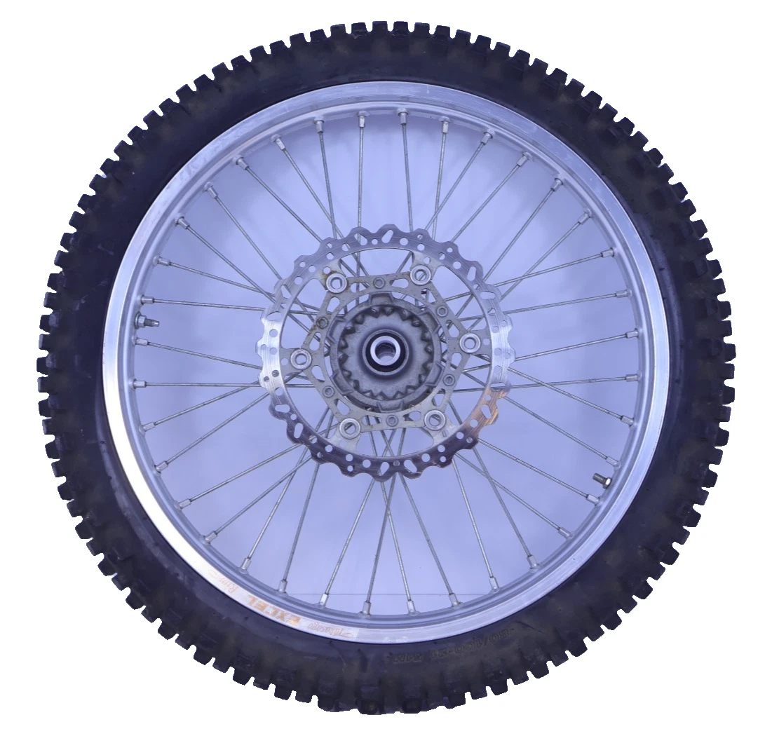 2008 Yamaha YZ450F  Front Wheel 21" Inch with Hub Spokes Spacers Rim Disc