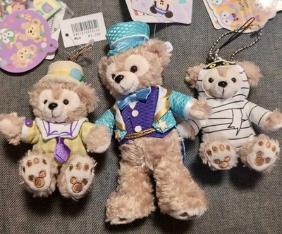 Disneyland Duffy Plush Key Chain & Strap New Easter Halloween Tokyo Japan F/S