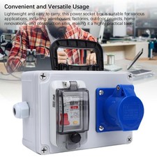 Outdoor Baustellen-Verteilerkasten IP44-IP67, tragbarer mobiler Stromverteiler
