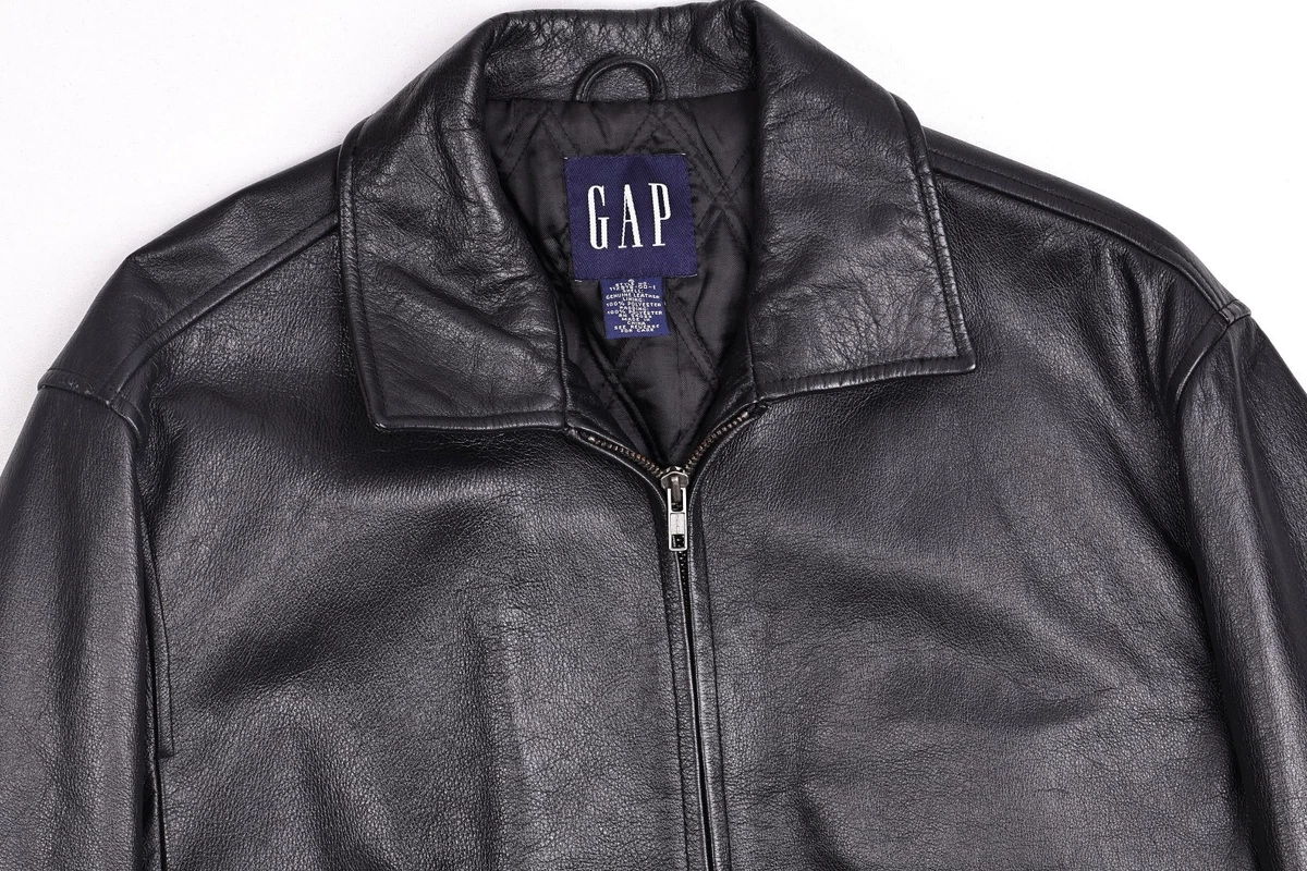 Gap Leather Outer Shell Coats, Jackets & Vests for Men for Sale