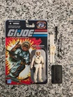 Snow Job V3 25th G.I. JOE COBRA LOOSE Complete w Card Back S6