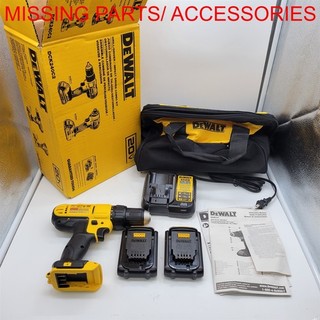 DEWALT 20V MAX Destornillador de Impacto Inalámbrico Kit Combo de Herramientas Eléctricas [DCK240C2] LEER