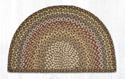 Earth Rugs SC-51 Fir  Small Rug Slice 18'' x 29''