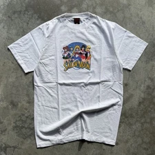 Vintage 90s Sailor Moon Fashion Victim Anime Promo Graphic T Shirt Size Large