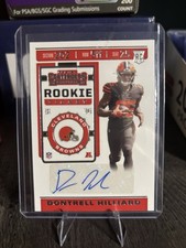 2019 Panini Contenders - Rookie Ticket Dontrell Hilliard #291 (AU, RC)