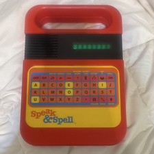 Texas Instruments Speak  Spell Electronic Learning System Red Educational Toy