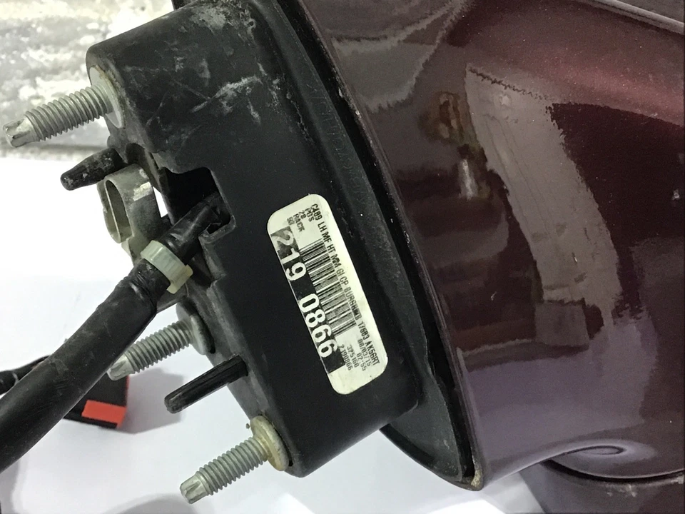 Espejo retrovisor izquierdo del lado del conductor Lincoln MKC 2016-2019 borgoña (enchufe de 10 cables) Foto 3 de 4