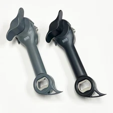Kuhn Rikon 5-in-1 Master Auto Safety Can Opener K51430 BLACK GREY SET OF 2