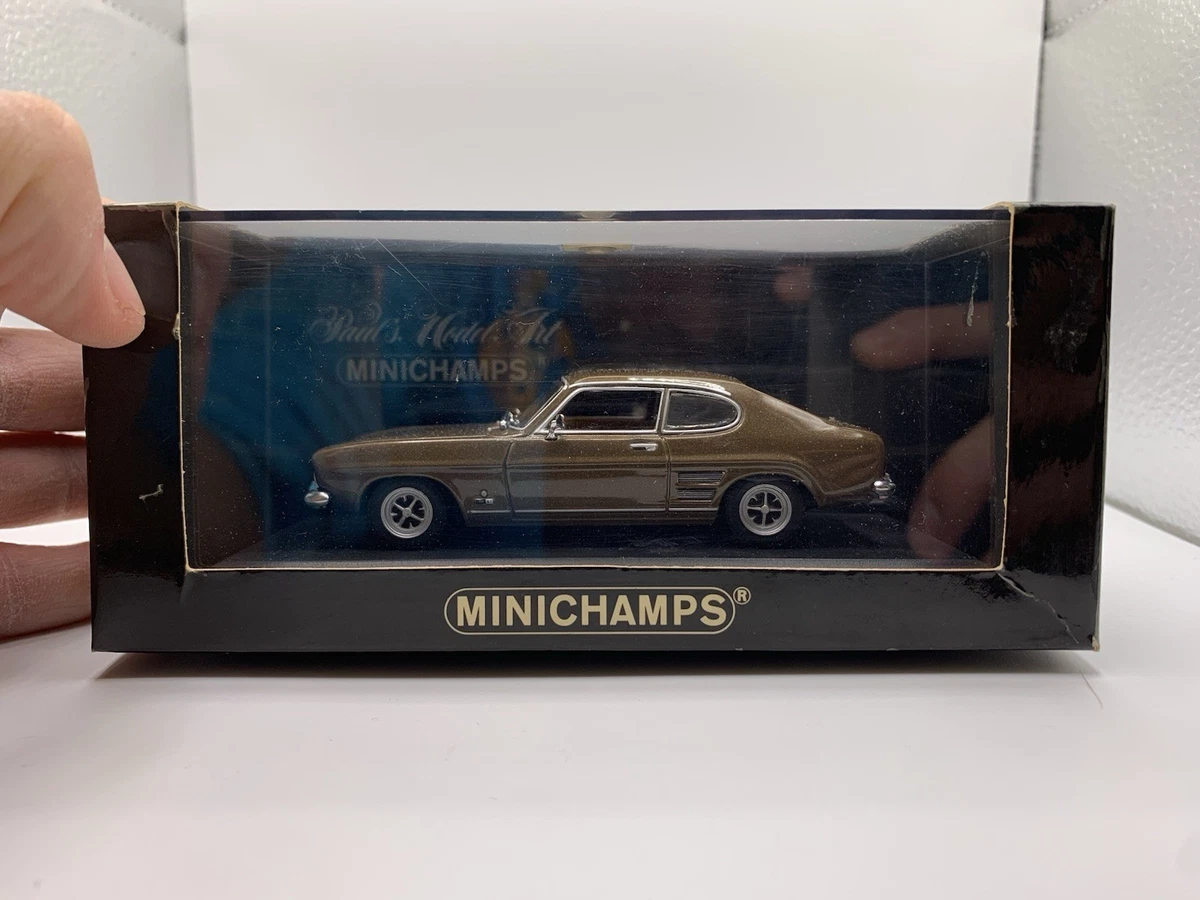 Minichamps 1:43 H. Ertl Ford Capri Gr.5 N° 1 DRM 1979 Équipe Sachs Sporting 430798501 modèle