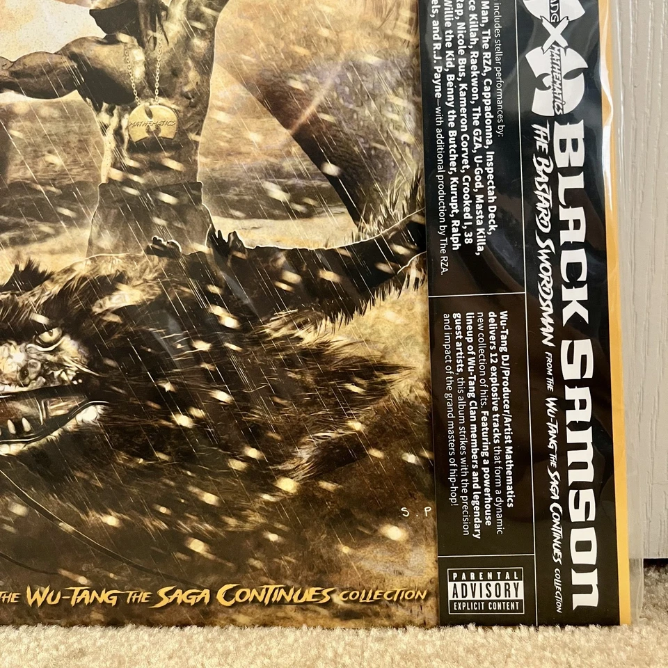 Wu-Tang Black Samson The Bastard Swordsman 2xLP RSD 2025 2765/5000 1of 1 Artwork - Image 3 of 4