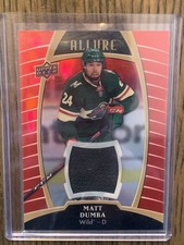 2019-20 Upper Deck Allure - Matt Dumba #19 Red Rainbow Jersey