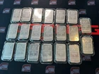 (20) Bar Lot Vintage 1 Troy Oz .999 Fine Silver National Refiners Sealed 20oz