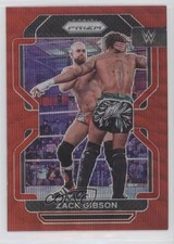 2022 Panini Prizm WWE Ruby Wave Prizm Zack Gibson #167 0b5