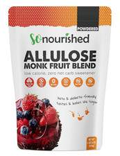 Monk Fruit Sweetener with Allulose Powdered 1:1 Sugar Substitute Keto 0 Cal