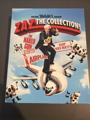 ZAZ Collection 4K UHD + Blu-ray Naked Gun Airplane Top Secret Comedy Movie Set