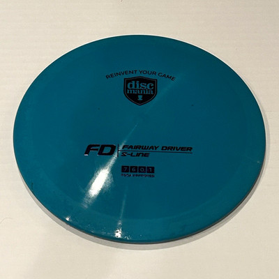 Discmania S-Line FD Fairway Driver Blue 175g 7/6/0/1 PDGA Approved