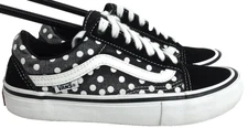VANS Baker x Old Skool Pro Dustin Dollin Polka Dots Size 4.5 Men's Sneakers