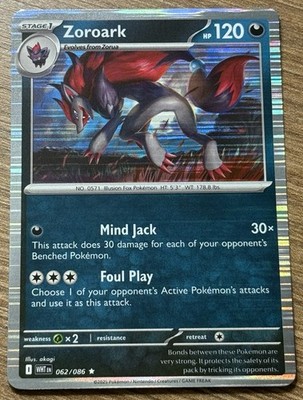Zoroark 062/086 Holo Rare White Flare Pokemon TCG NM (L) | eBay