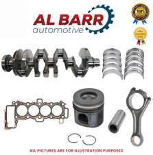 LAND ROVER JAGUAR PT204 CRANKSHAFT + PISTONS AND CONNECTING ROD AND OTHER PARTS