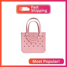 QTMY Boho Butterfly Bow Beaded Charms for Bogg Bag Accessories Rubber Beach Bag,