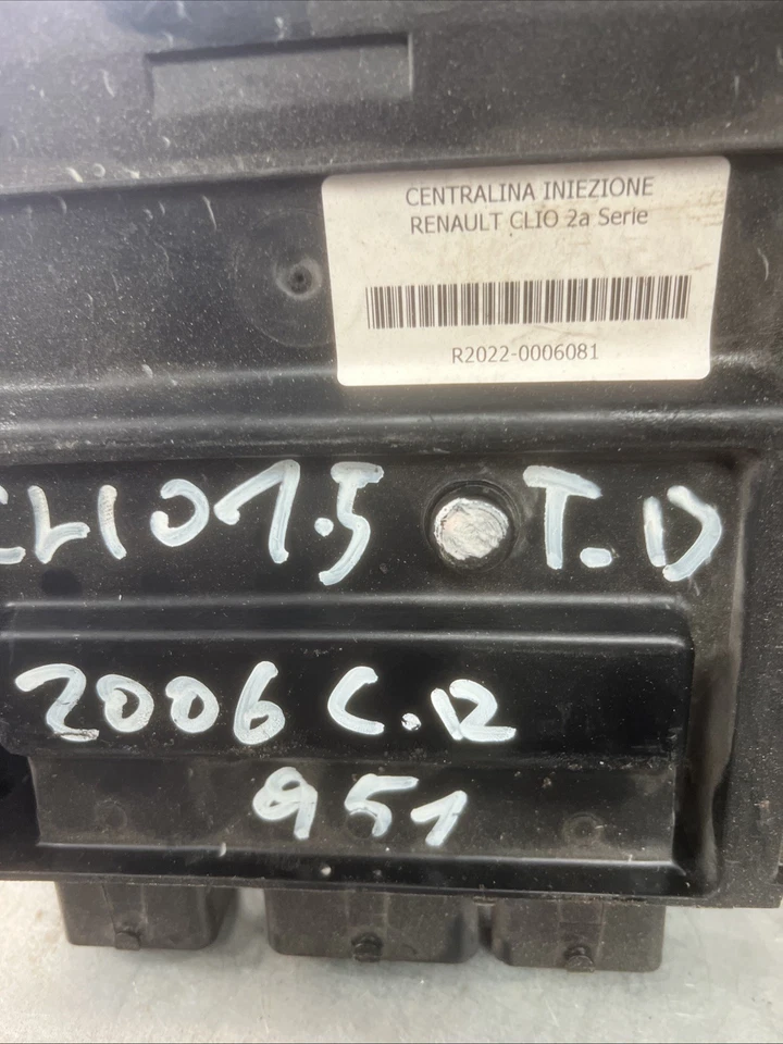 Centralina Motore Ecu Delphi Renault Clio III 1.5 DCI 8200399038, 8200513163 - Immagine 2 di 2