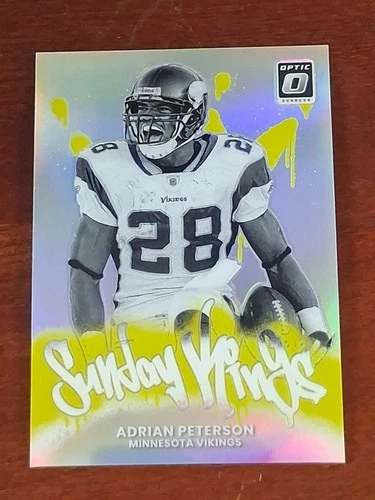 2025 Donruss Optic Adrian Peterson Base (RAW)