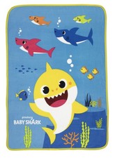 Nickelodeon Baby Shark Throw Blanket, 46" x 60"