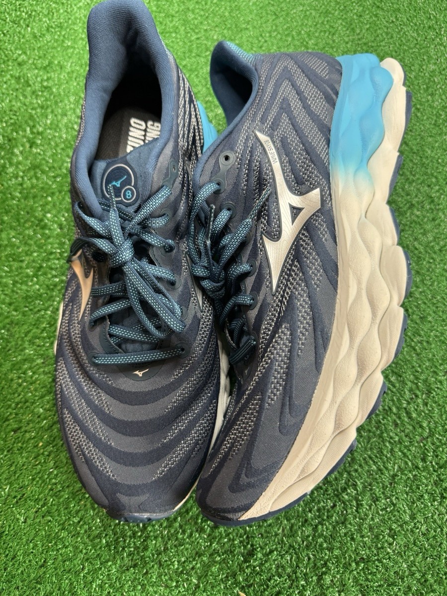 Mizuno Sneakers Mens 12 D Wave Sky‎ 8 Blue 411462.BW73 Running Athletic Shoes Mizuno Wave Sky 8 Men main image 2